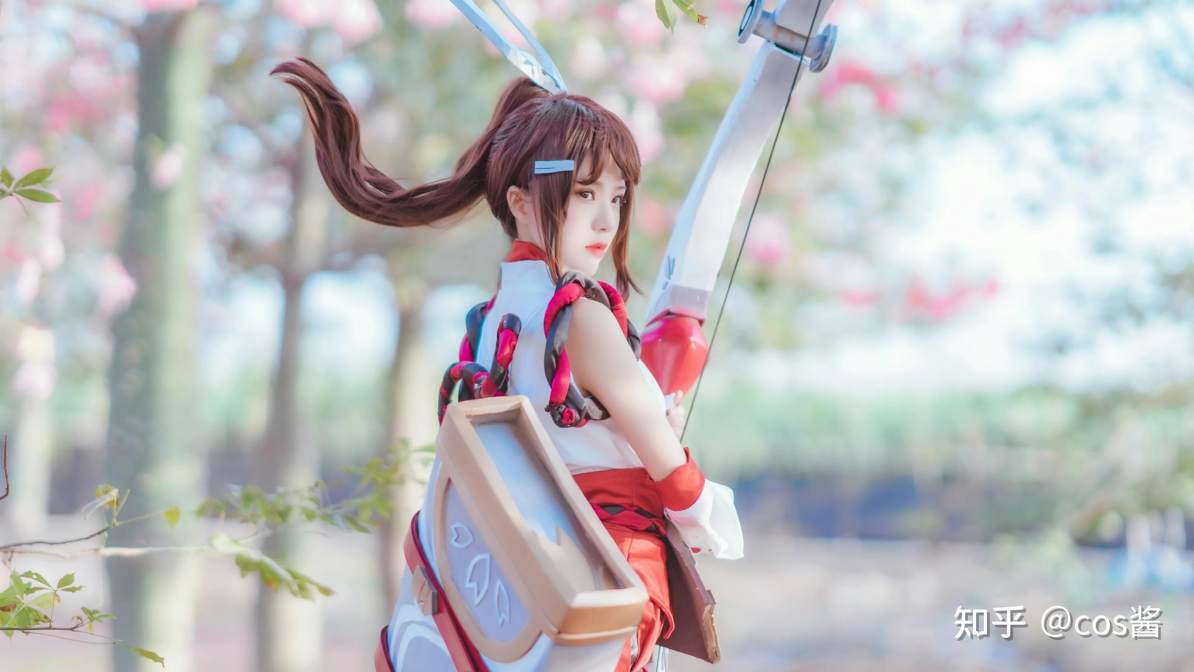 桜桃喵 - 花见巫女 cosplay美图 cos酱写真套图合集 福利在线看 - 知乎