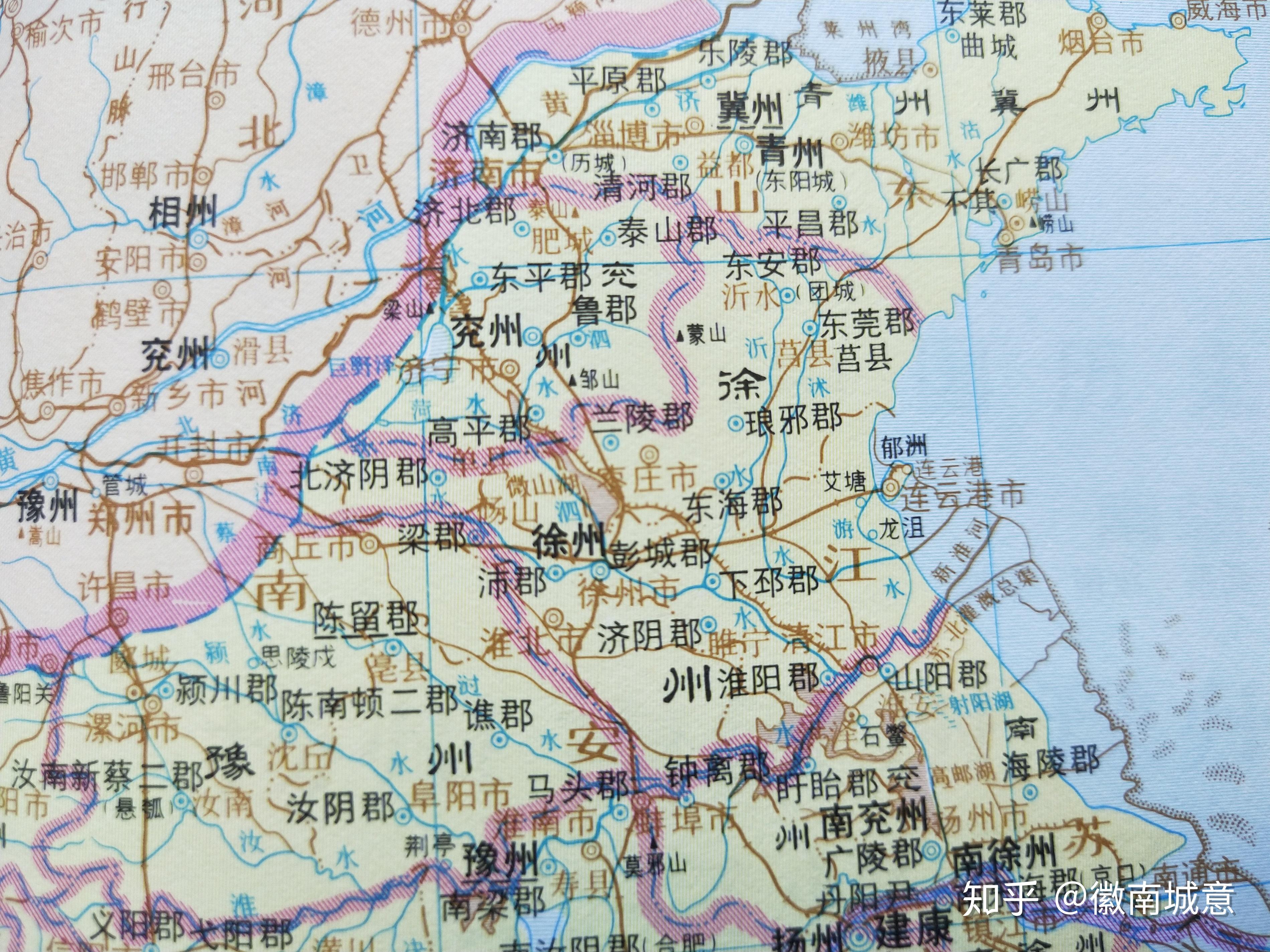 东汉徐州地图图片