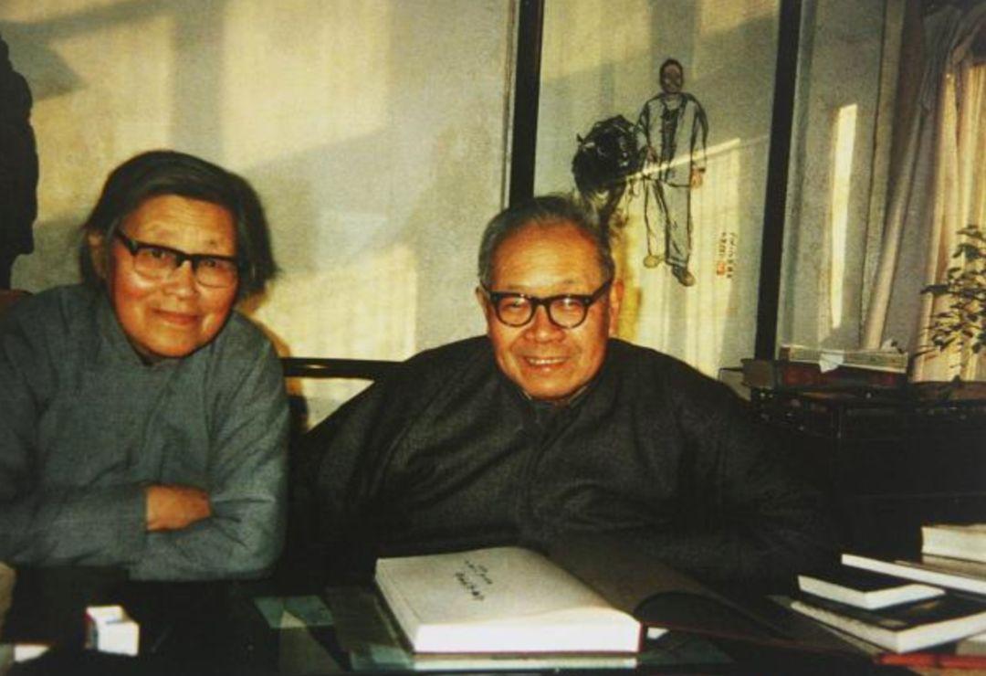 王世襄(右)和马未都(左)