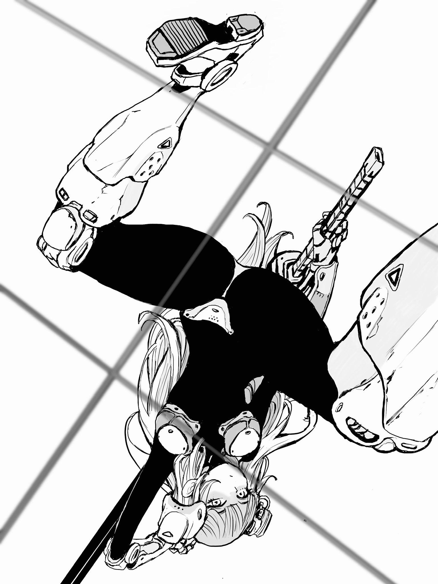 哼都是在画r18凭什么他的设定这么酷