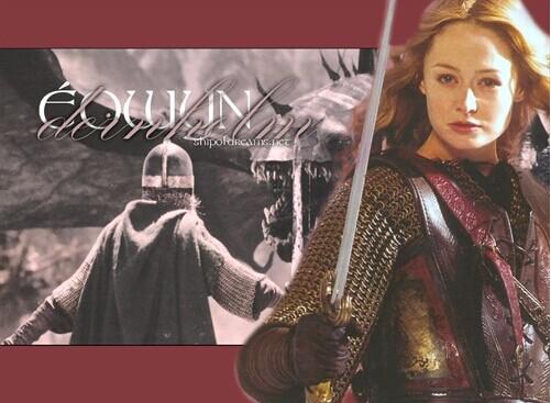 指环王里皎若秋月的持盾之女孤寂美人伊欧玟