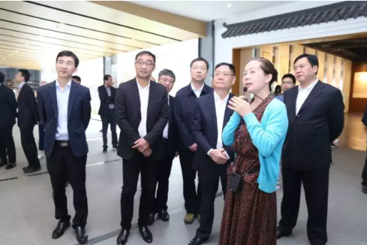 安徽省农村信用社联合社党委书记理事长陈鹏率队考察祥源祁红茶业
