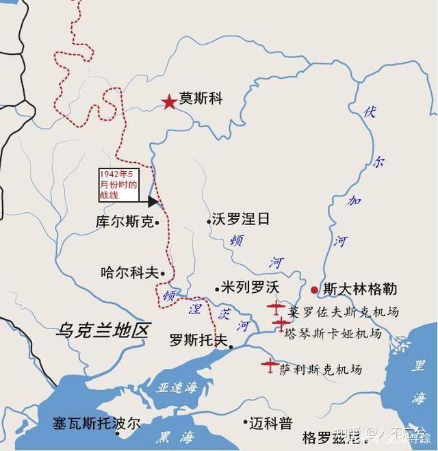 乌俄边境地形图图片