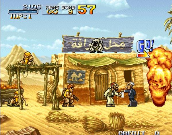 经典游戏合金弹头最神秘的0分老头原来他才是游戏的灵魂