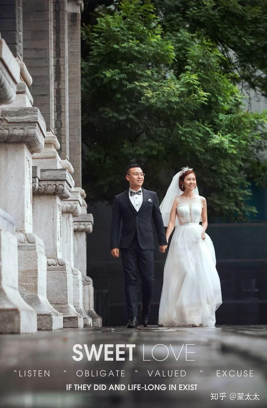 北京王府井教堂白纱婚照的经典