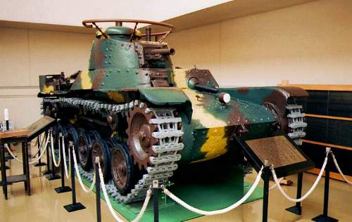 日本坦克发展史part v——旧日本帝国陆军的中坚力量 旧日本中型坦克