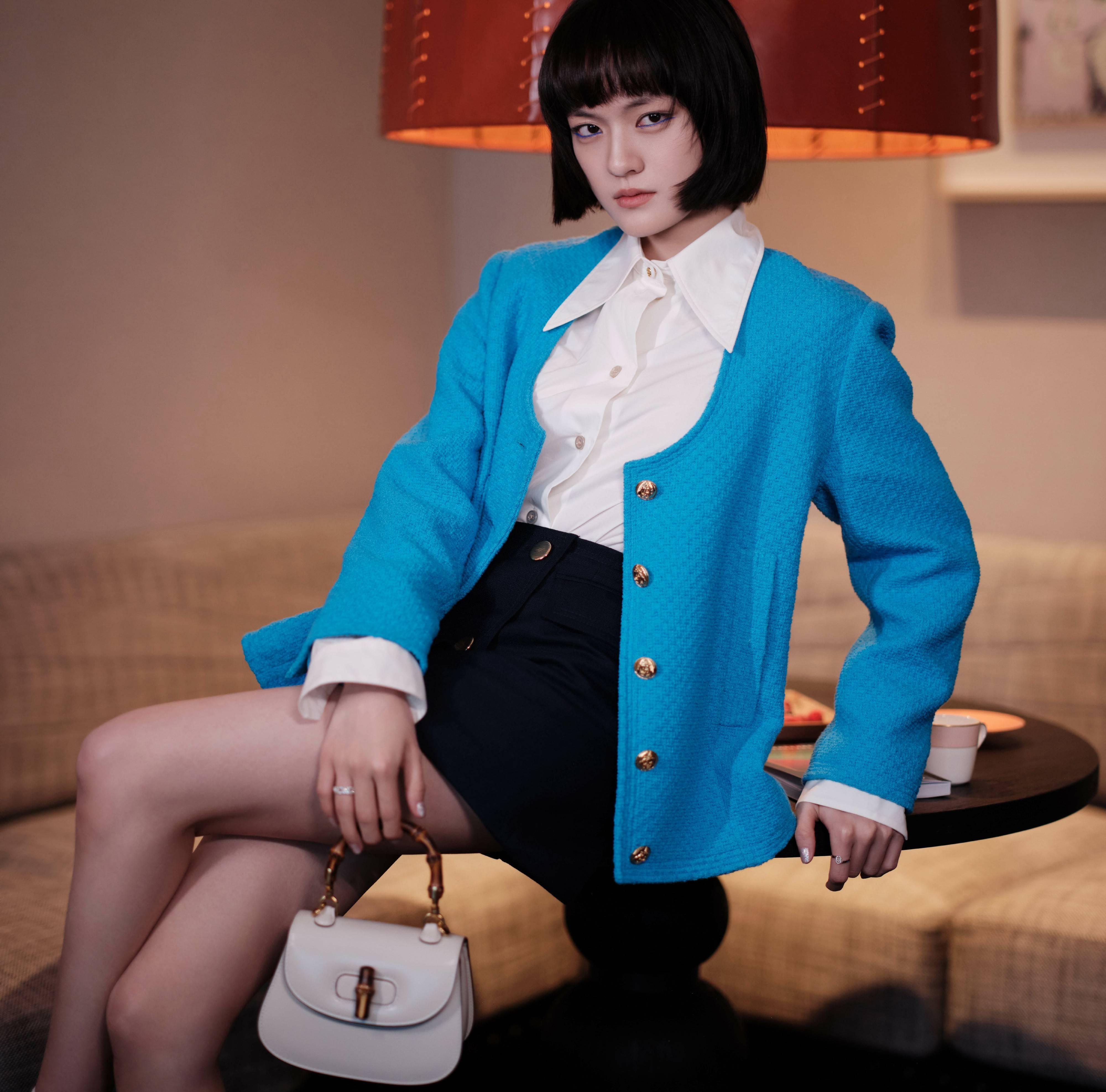 文淇官宣gucci品牌大使惊艳演绎七夕大片