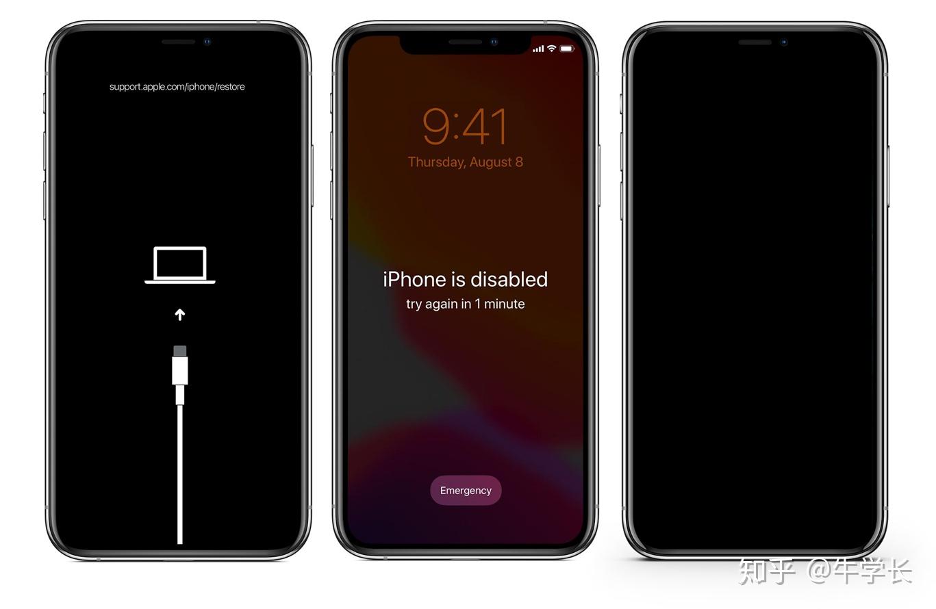 iPhone8卡死在白屏、黑苹果状态，怎么办？总结原因及3种通用修复方法！