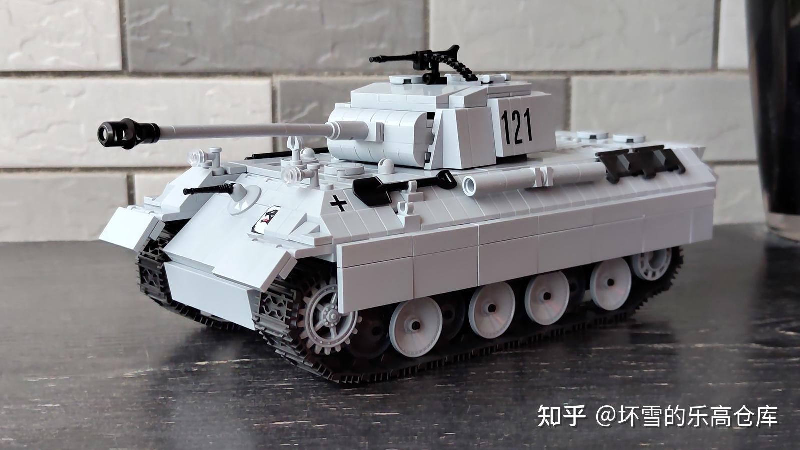 拖更两年的最终章全冠积木黑豹121号车图文评测