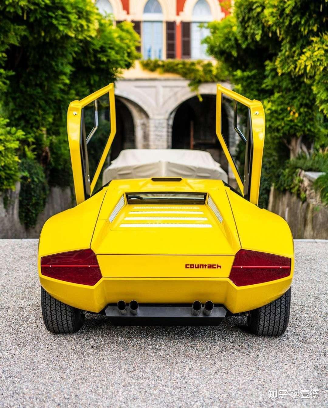 时光倒流半个世纪,兰博基尼countach lp500 - 知乎