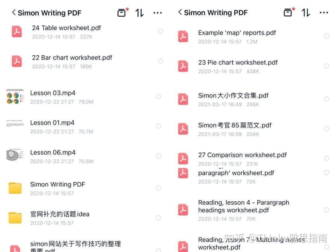 超全的simon雅思资料包，包含听说读写（PDF讲义笔记资料+视频解析） - 知乎