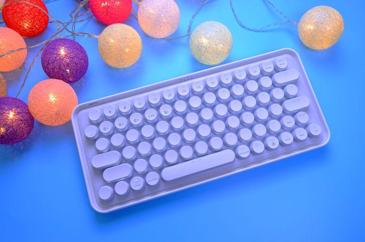 新女性主张,百褶复古圆键帽,雷柏pre 5蓝牙机械键盘