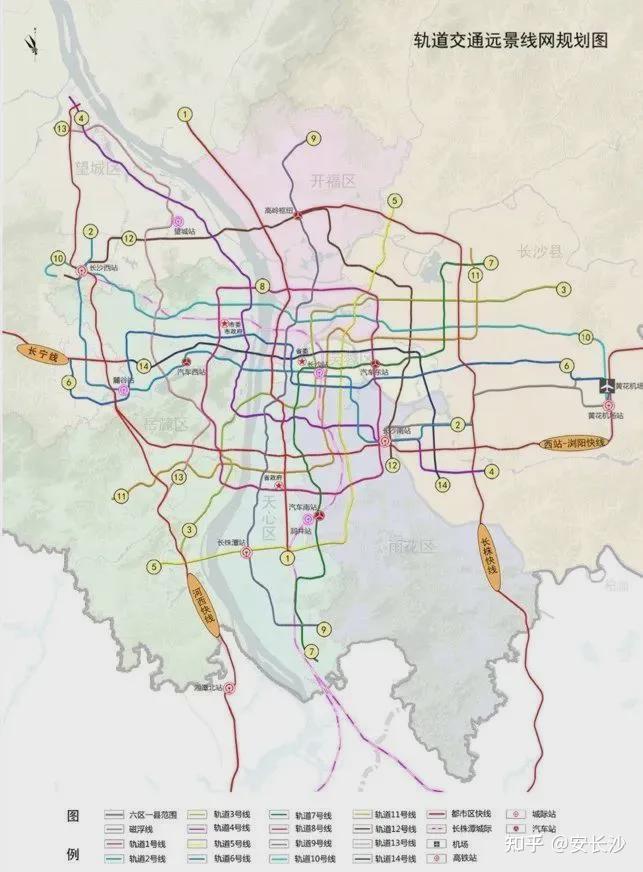 长沙高新区最新规划图图片