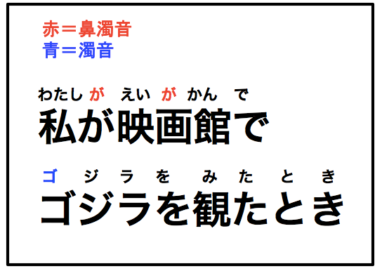 日語中的鼻濁音到底應該怎麼讀