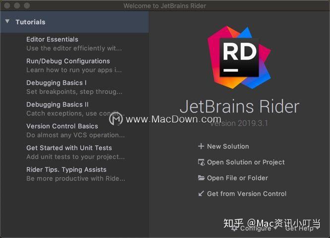 Jetbrian Rider JetBrains Rider V2019.3.1 - 知乎