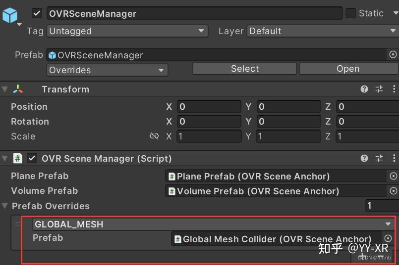 Unity Meta Quest MR 开发（三）：Scene API 配置+实现虚拟与现实之间的碰撞 - 知乎
