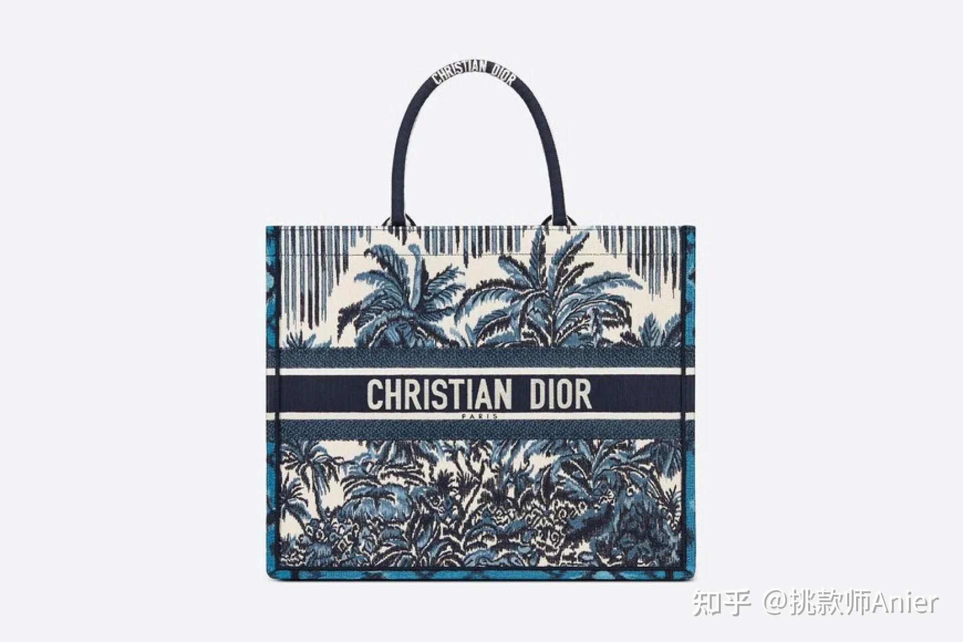dior tote托特袋,lady dior包换上棕榈树印花!