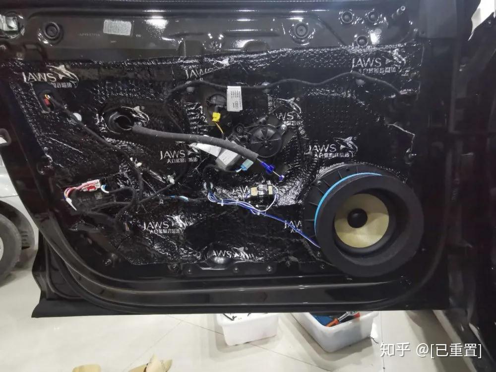 重慶汽車音響改裝奧迪a6l升級phass妃仕pi165g兩分頻揚聲器