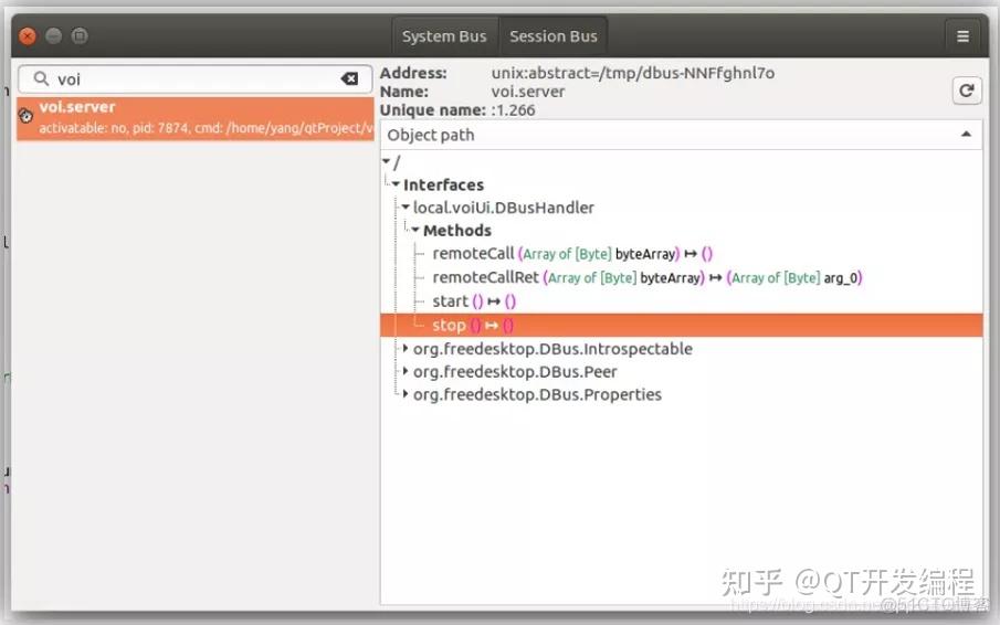 Qdot Module Qt开发技术:QDBus介绍、编译与Demo - 知乎