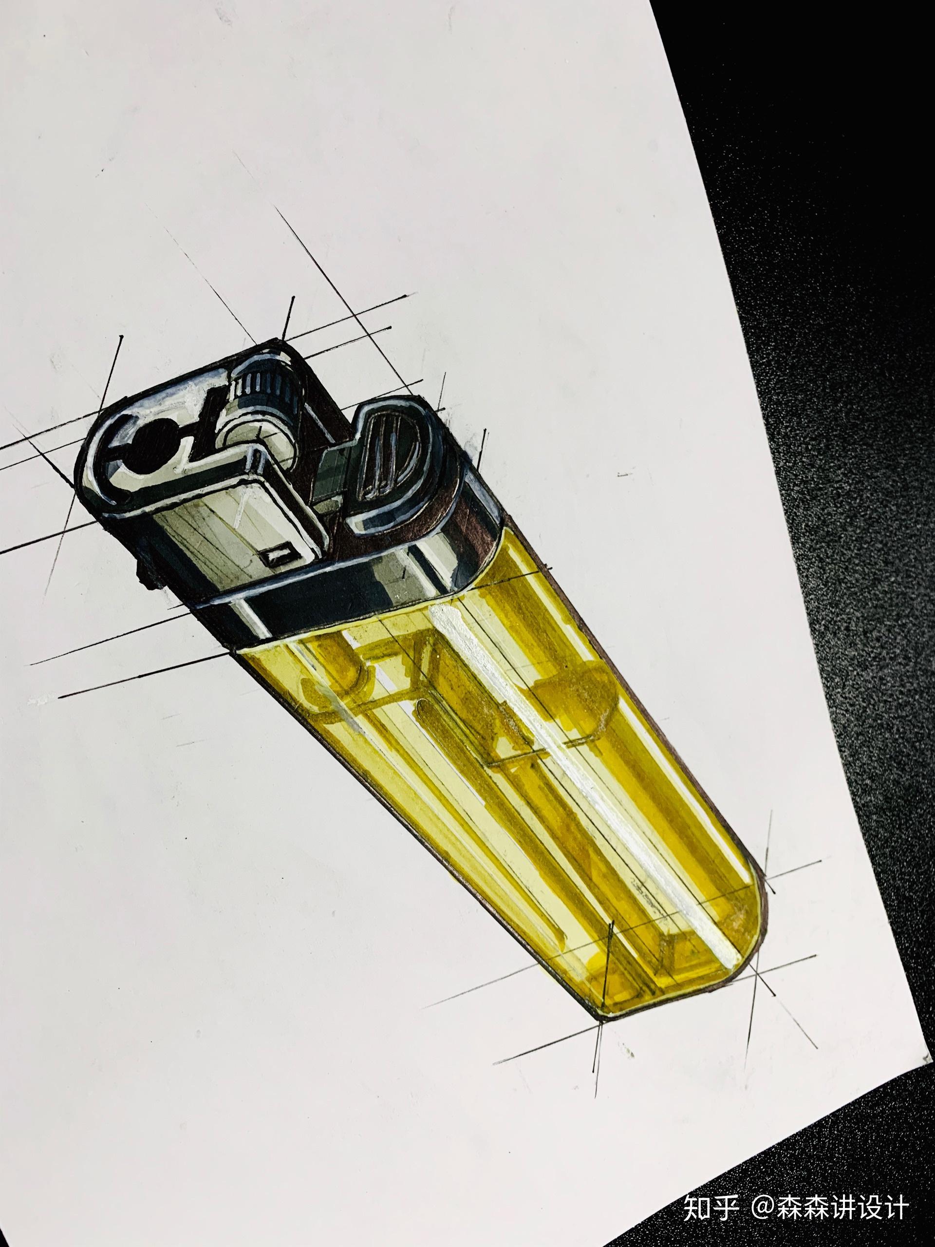 视觉传达考研中图像创意与马克笔质感结合的表达