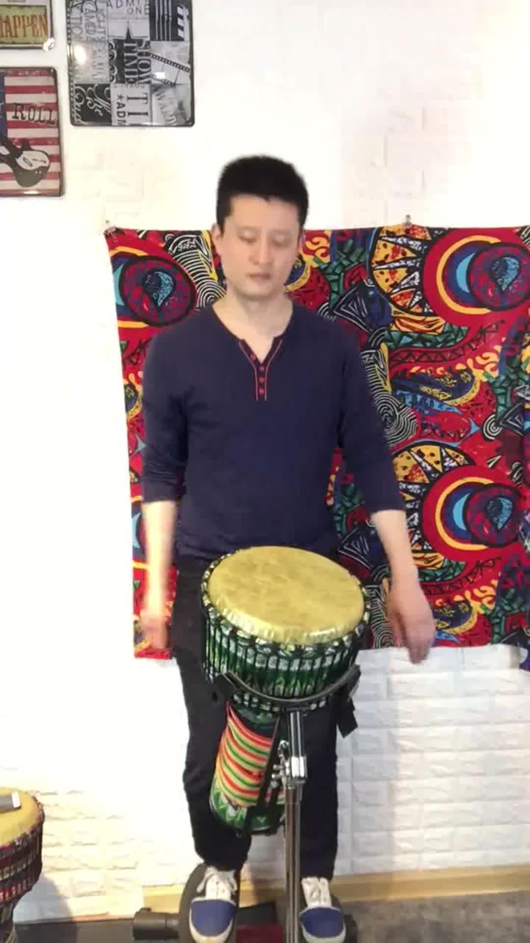 有氧减肥烧脂摇摆非洲鼓教学 《Despacito》手