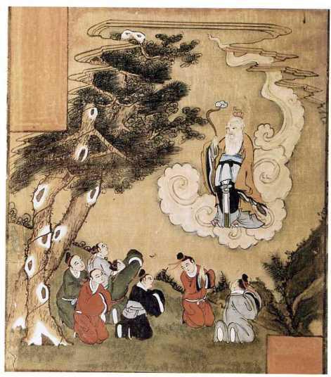 第七十六化 云龙岩【第3套图】金阙玄元太上老君八十一化图说