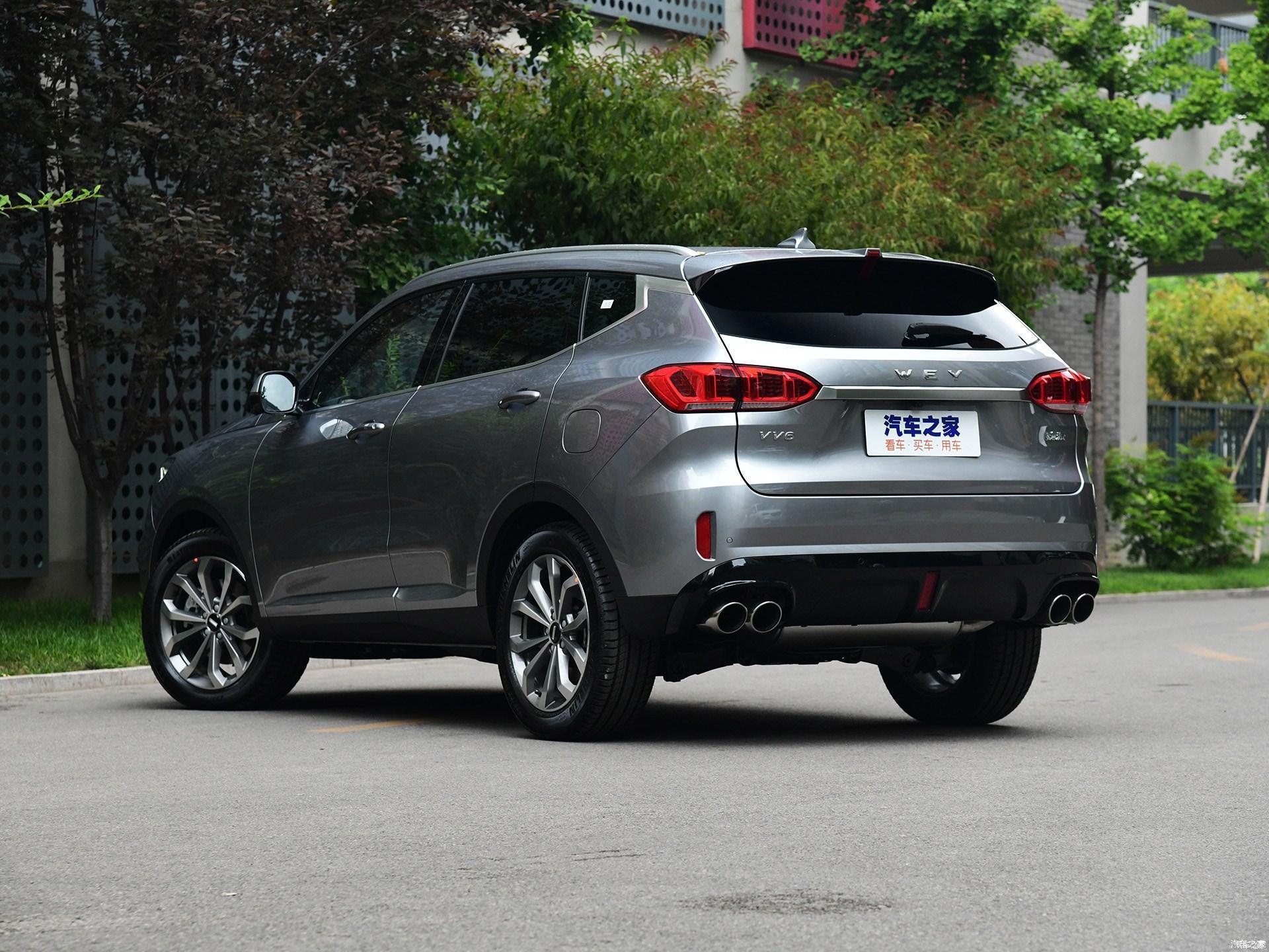 外观方面,wey vv6堪称是高颜值,整体造型不落俗套