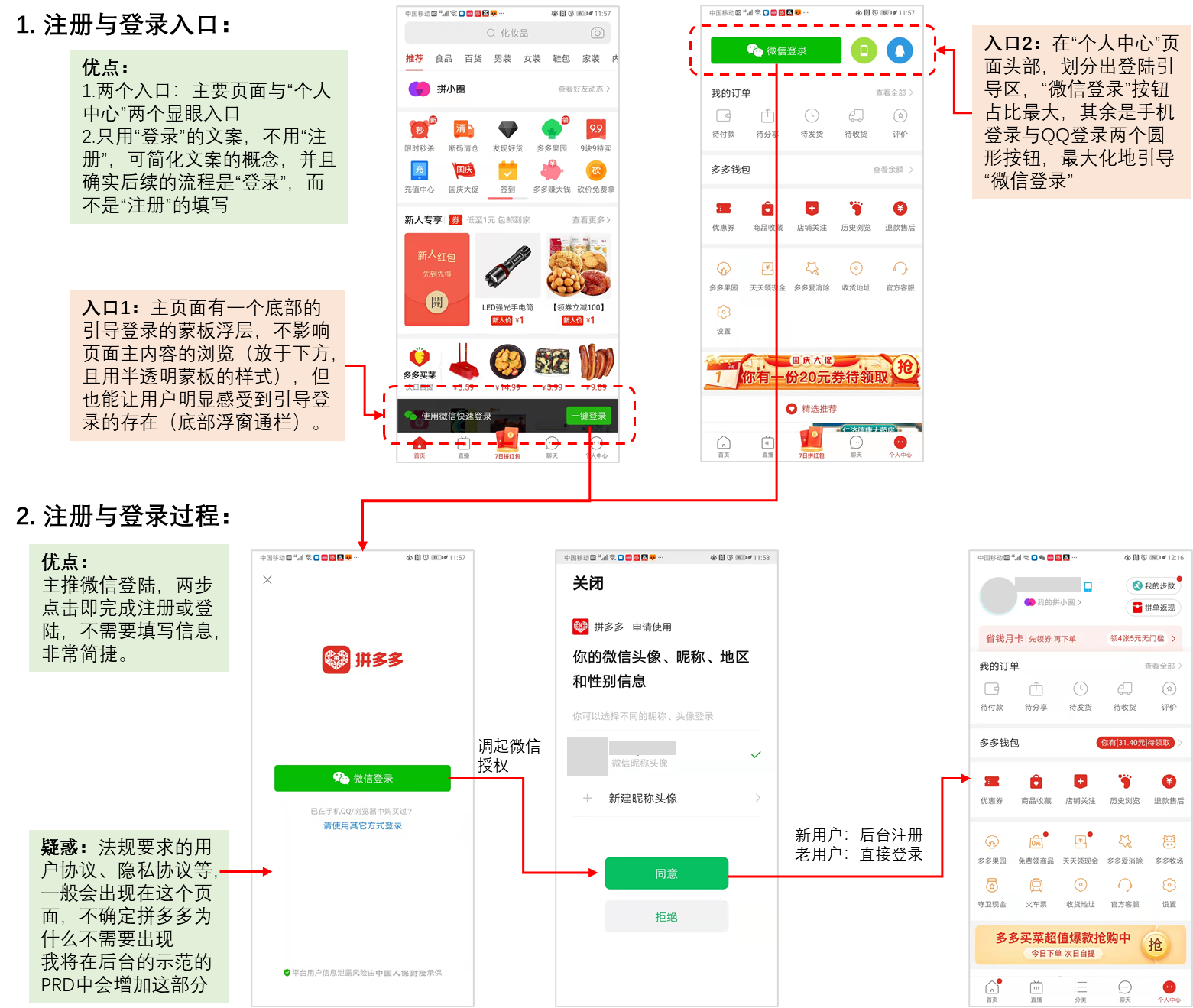 拼多多注册只能用微信注册吗