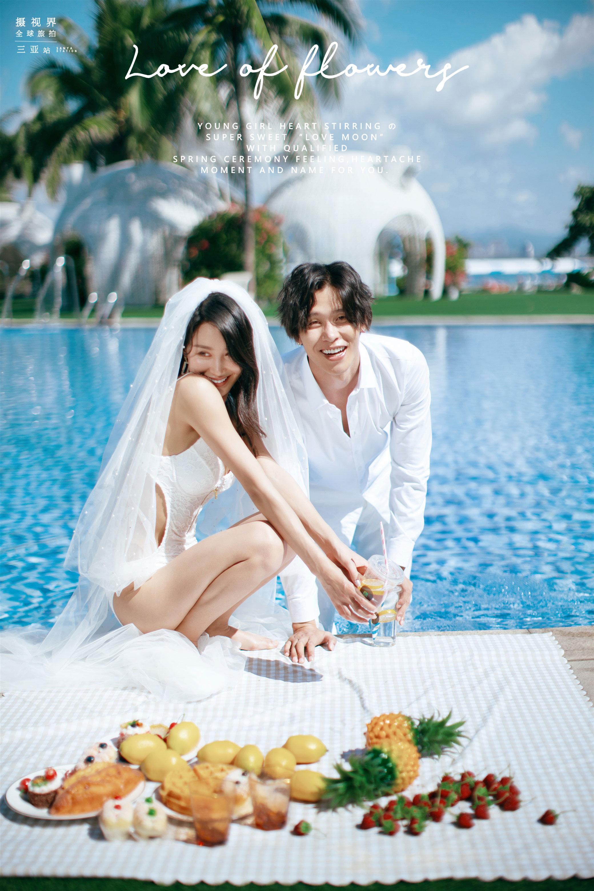 时髦精们的心头爱|三亚泳装婚纱照