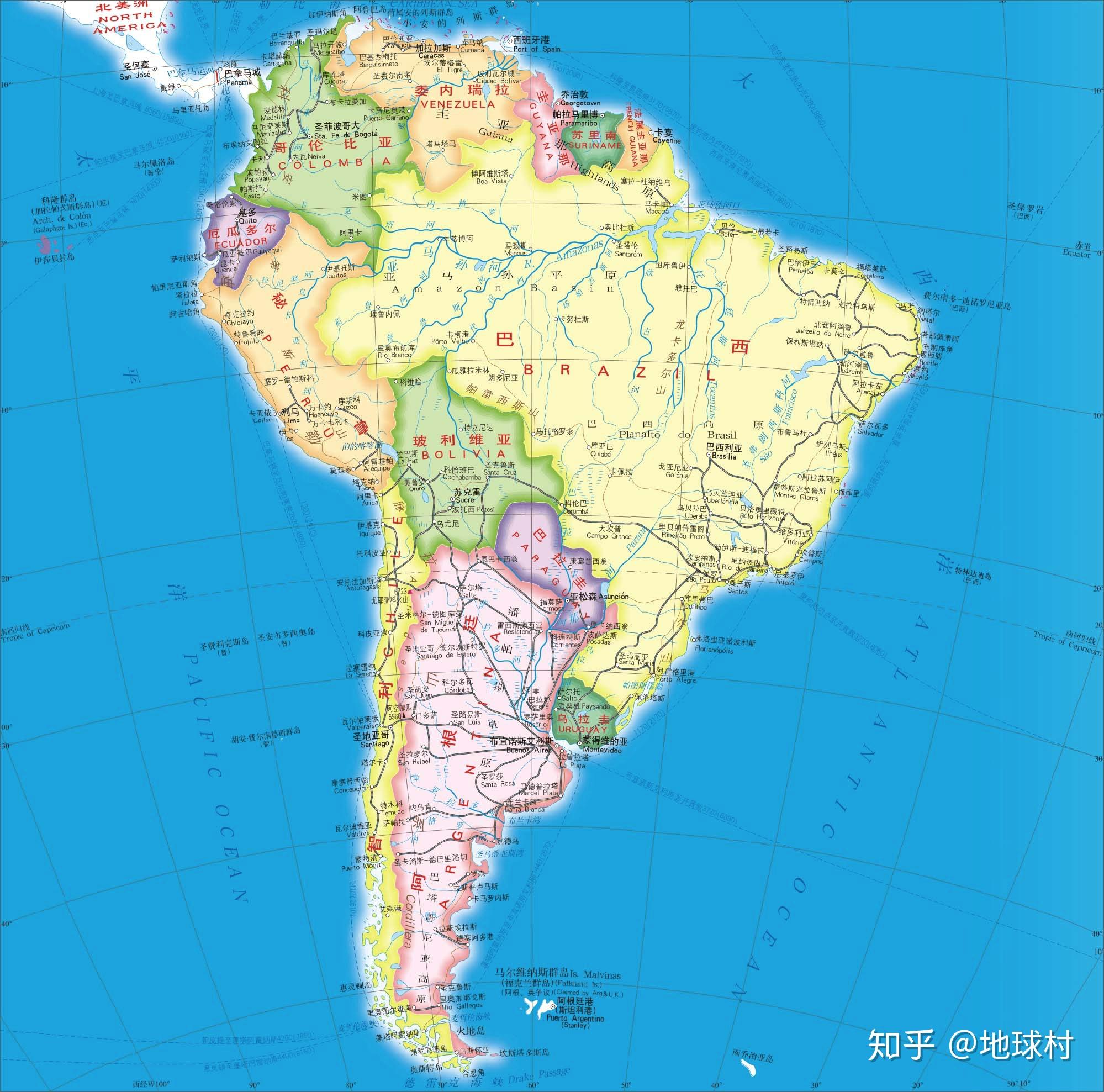 厄尔瓜多地理位置图片