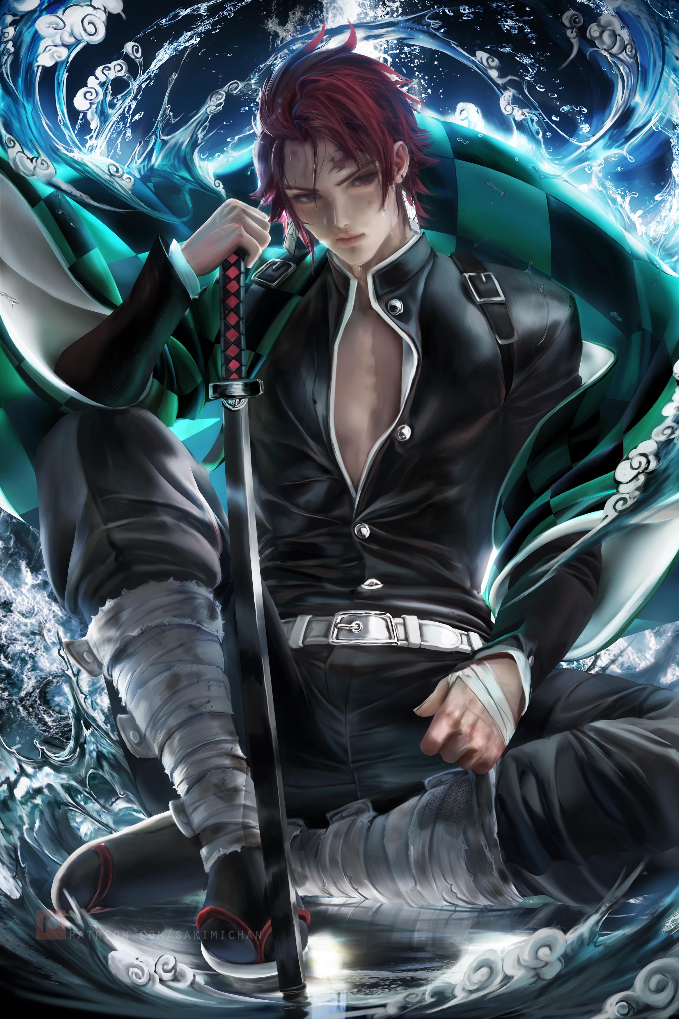 【鬼灭之刃丨灶门炭治郎】电脑壁纸丨高清壁纸丨超清壁纸丨手机动漫