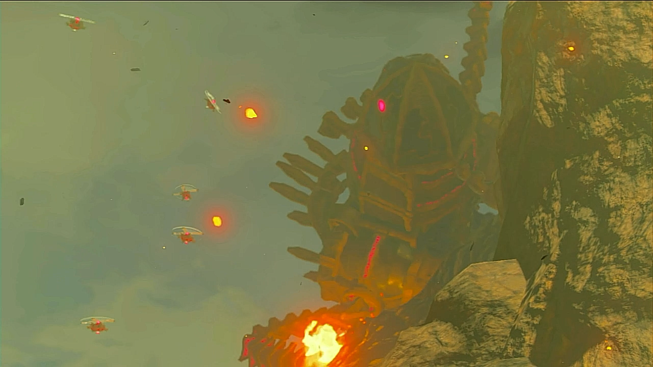 大可爱的游戏记录塞尔达传说旷野之息p75死亡火山镇压神兽