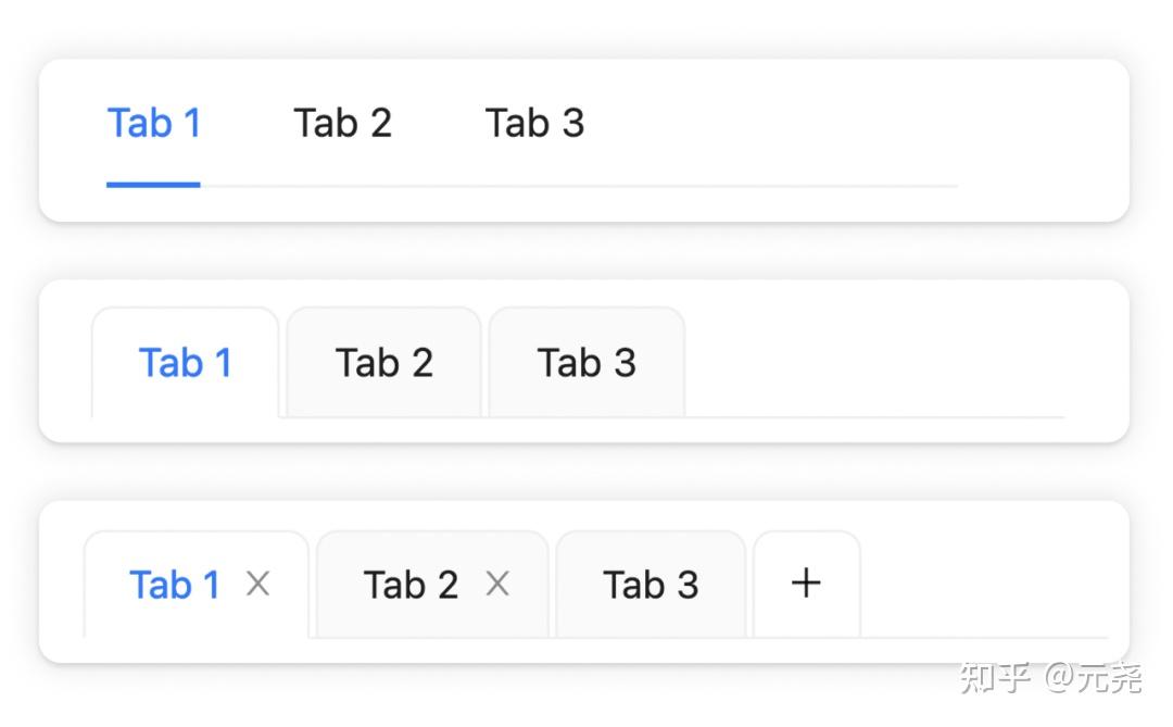详解｜B 端产品中的 Tabs，可以当作面包屑使用么？ - 知乎