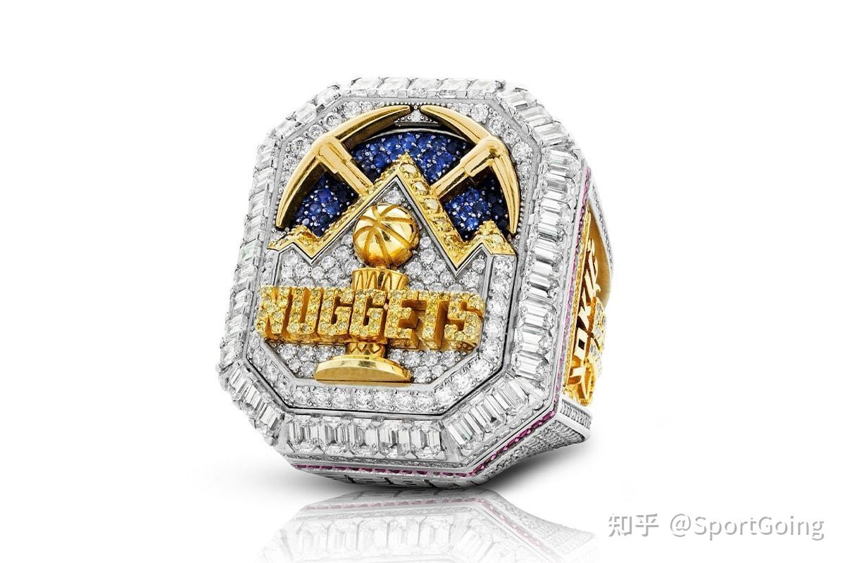 丹佛掘金队nba总冠军戒指每枚总冠军戒指均根据球员和号码定制