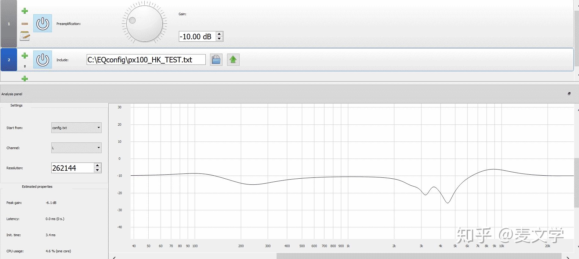 Equalizer APO EQ 设置： Sennheiser PX100 EQ H/K 哈曼 知乎