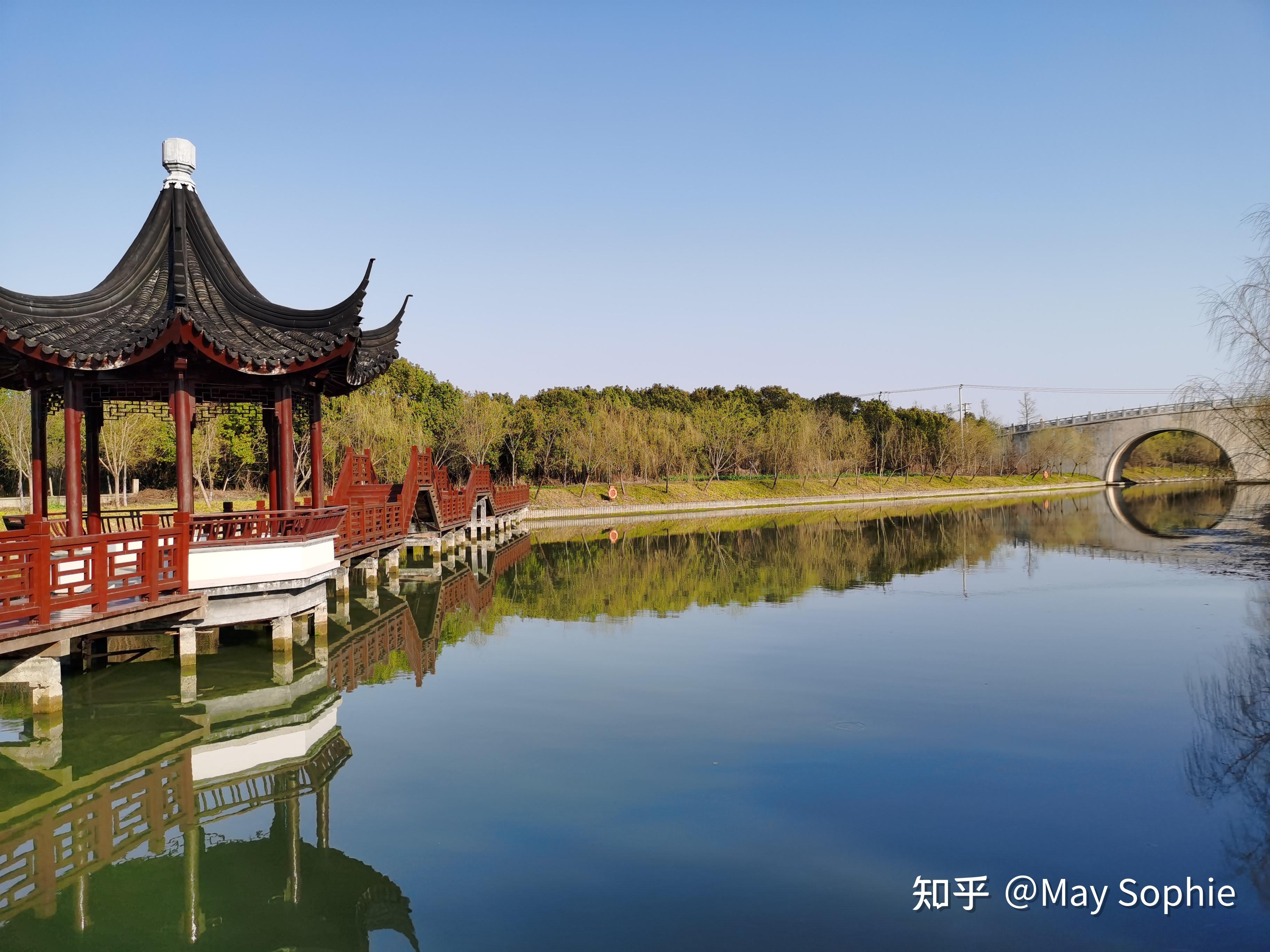 可以自駕遊玩的郊野公園廣富林郊野公園