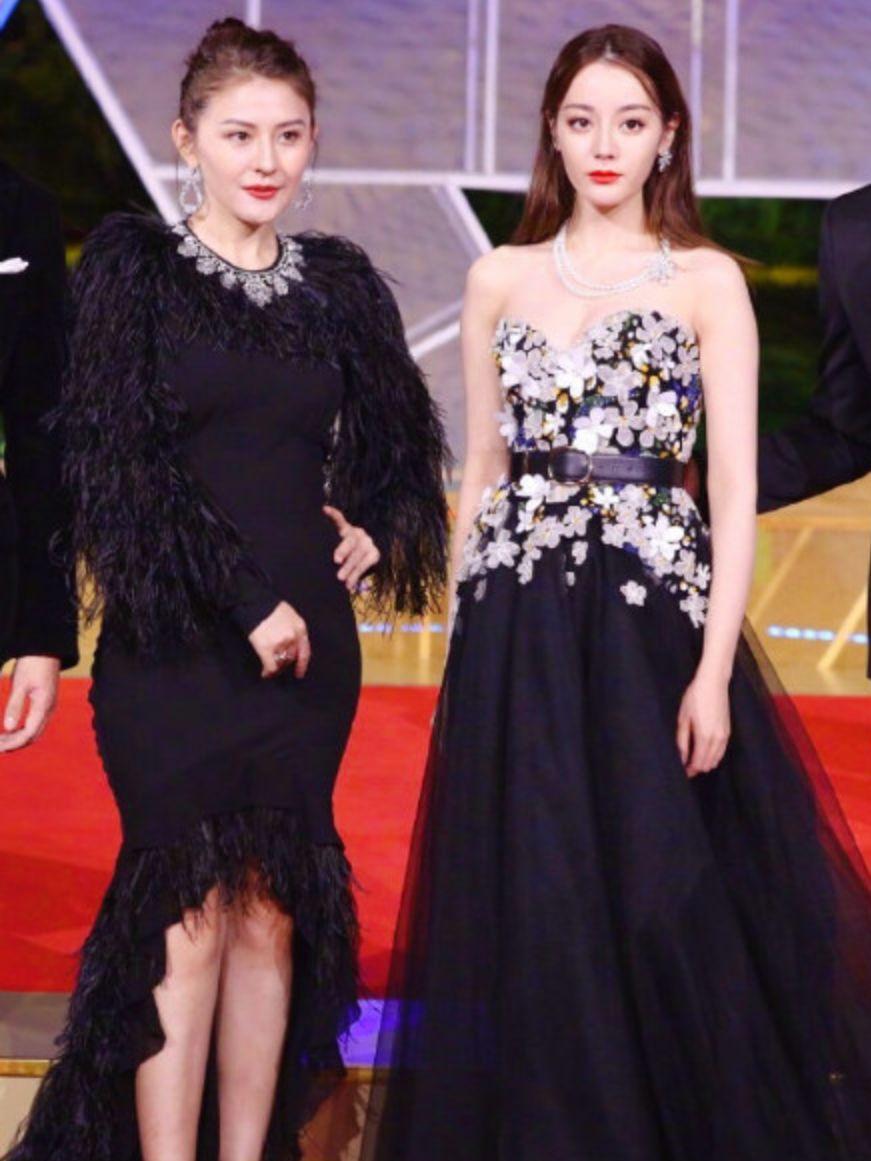 迪丽热巴vs热依扎刘诗诗vs倪妮关晓彤vs欧阳娜娜昨晚,金鸡奖落下帷幕