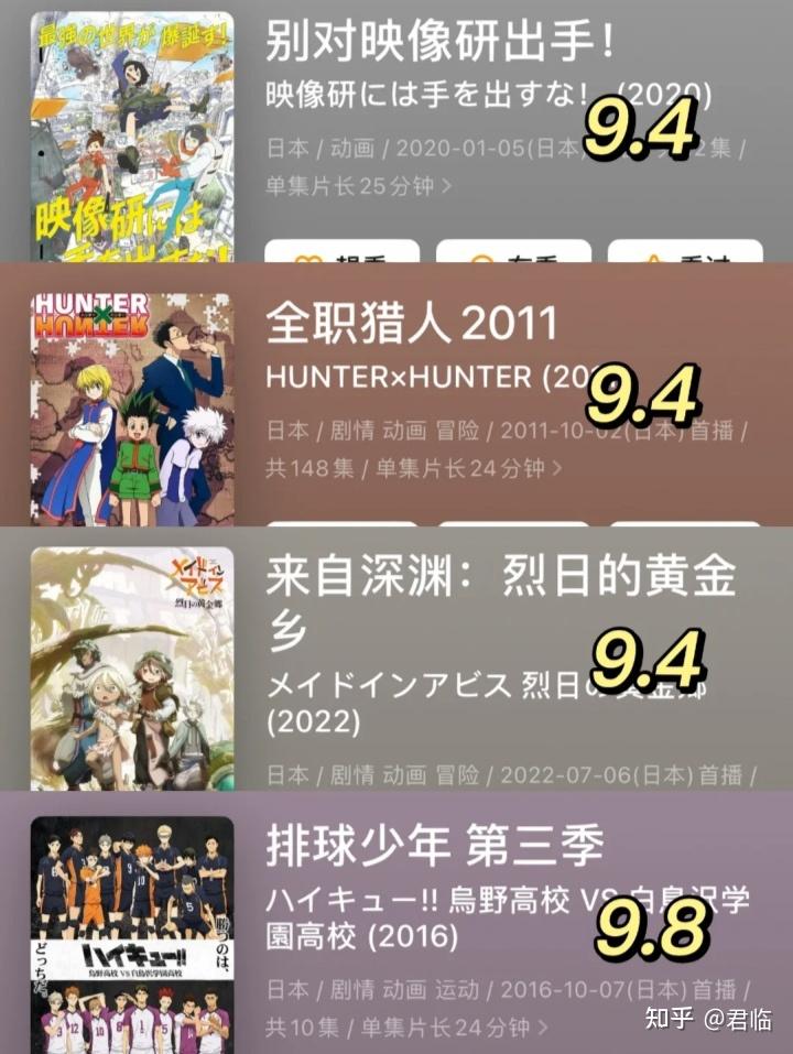 私藏 16部豆瓣高分日漫推荐 - 知乎