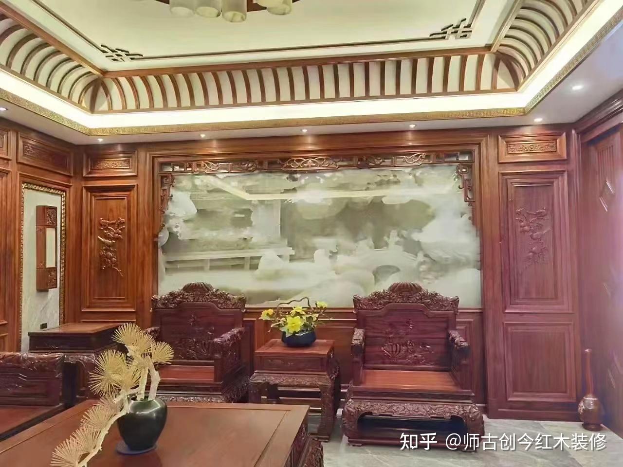 中式红木装修,打造传承雅致文居之所 - 知乎