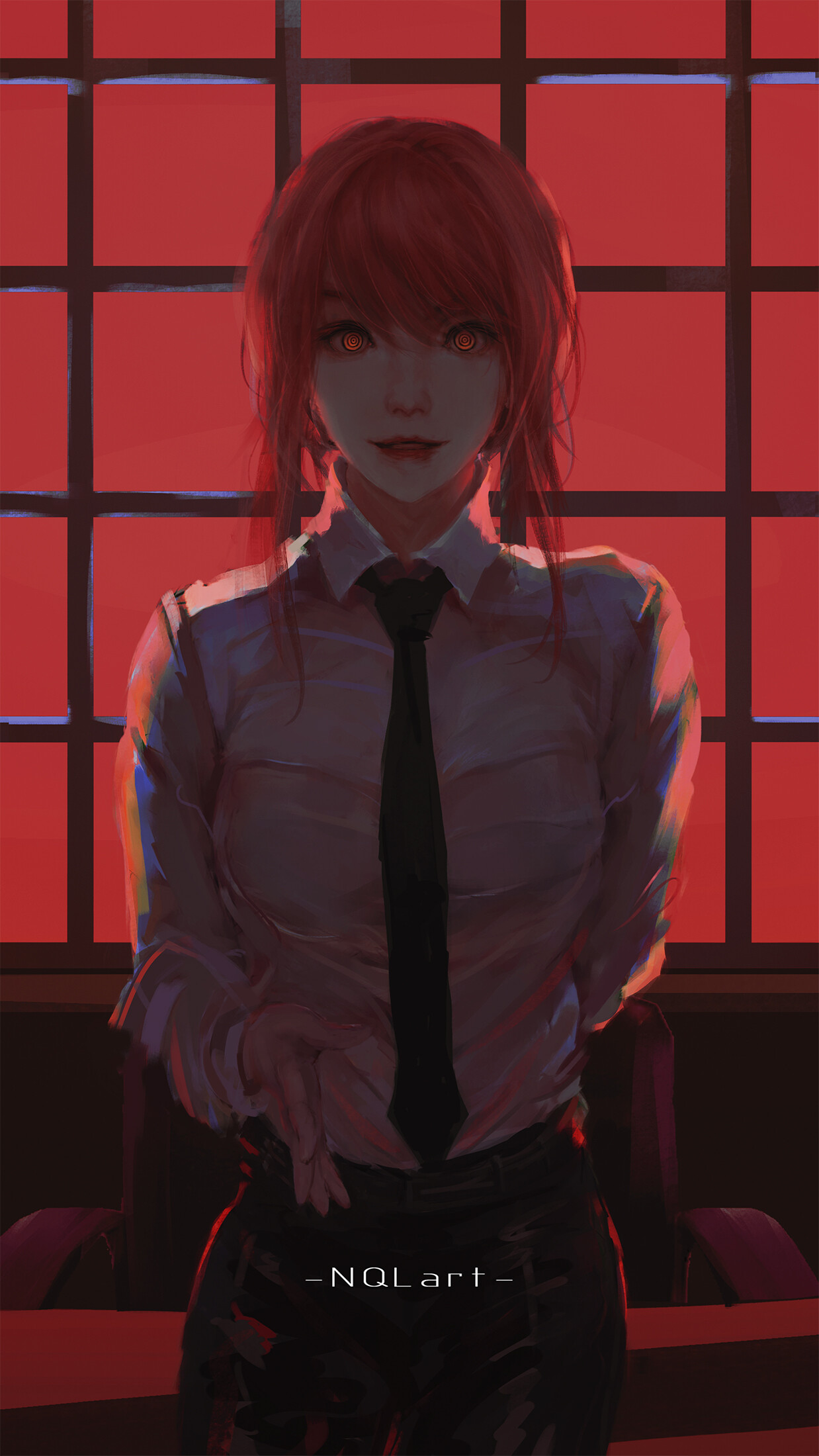 电锯人玛奇玛壁纸分享~玛奇玛的狗请进! - 知乎