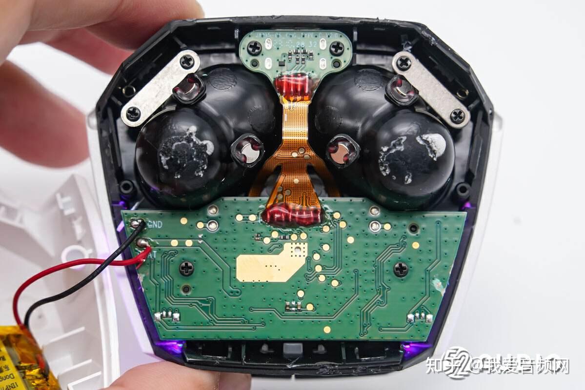 漫步者hecate gx07真无线降噪游戏耳机拆解,lhdc高清解码,60ms低延时