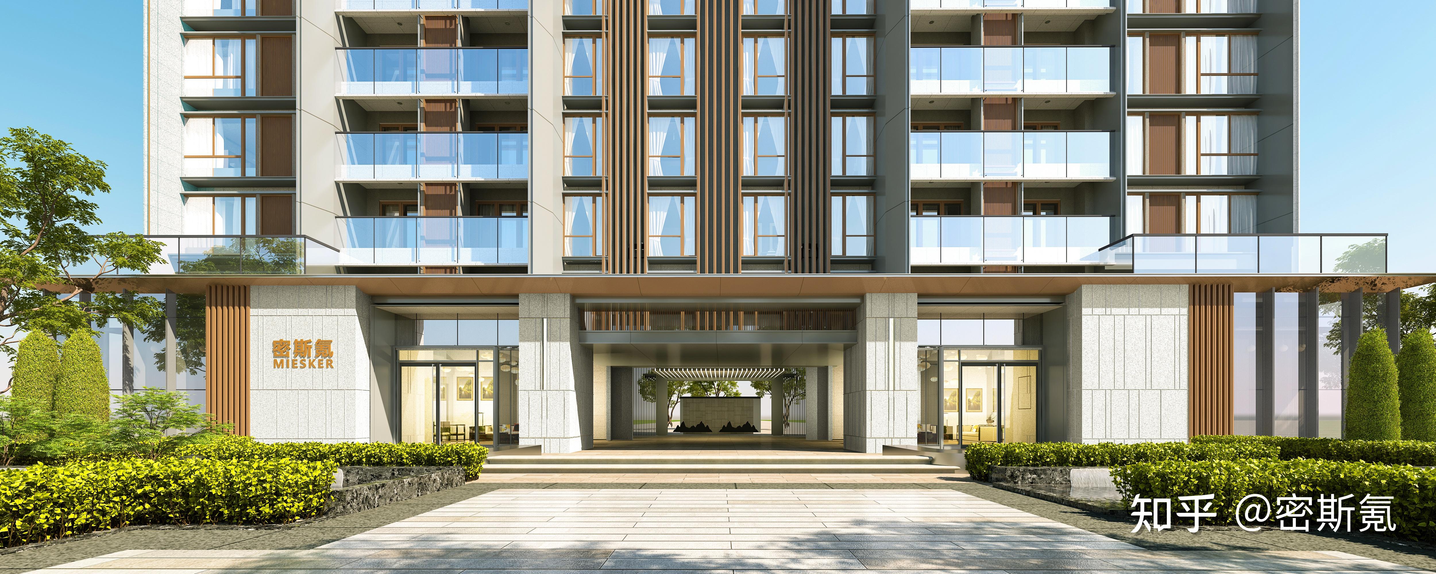 建筑su模型素材  |  带你沉浸式体验多种住宅架空层入户设计风格