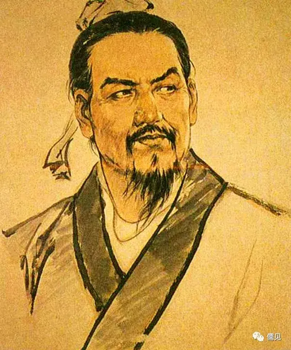 1975年陕西人民出版社《商鞅》封面(上)与课本中常见的韩非画像(下)