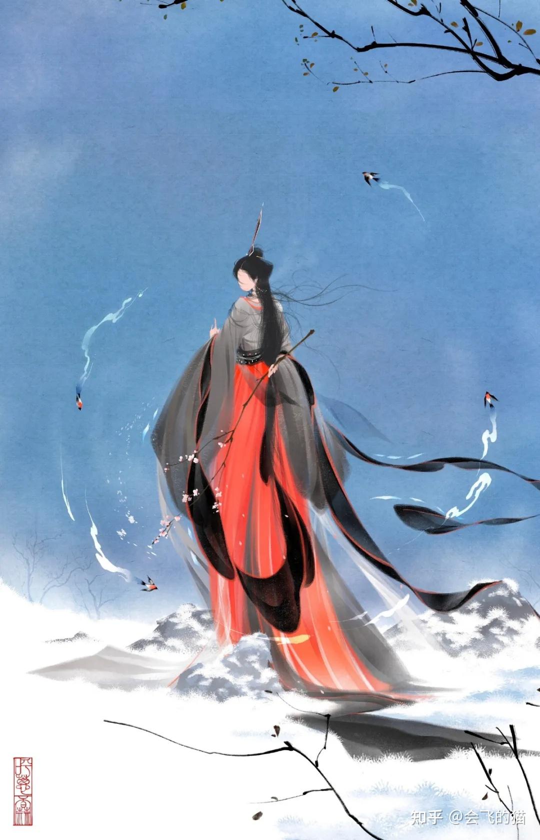 古风唯美插画集|超温柔,绝美意境 - 知乎