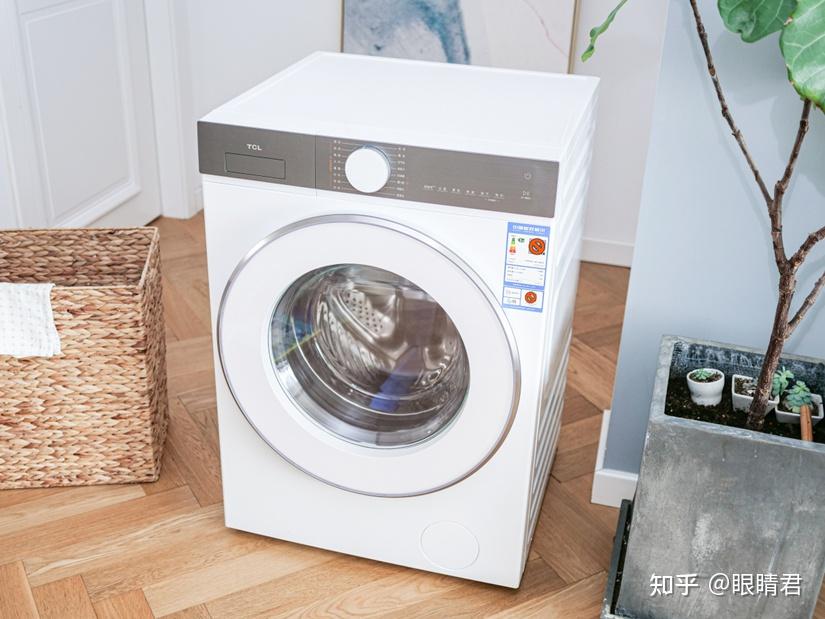 天花板级洗净比全嵌超薄机身tcl超级筒洗衣机t7h开年王炸
