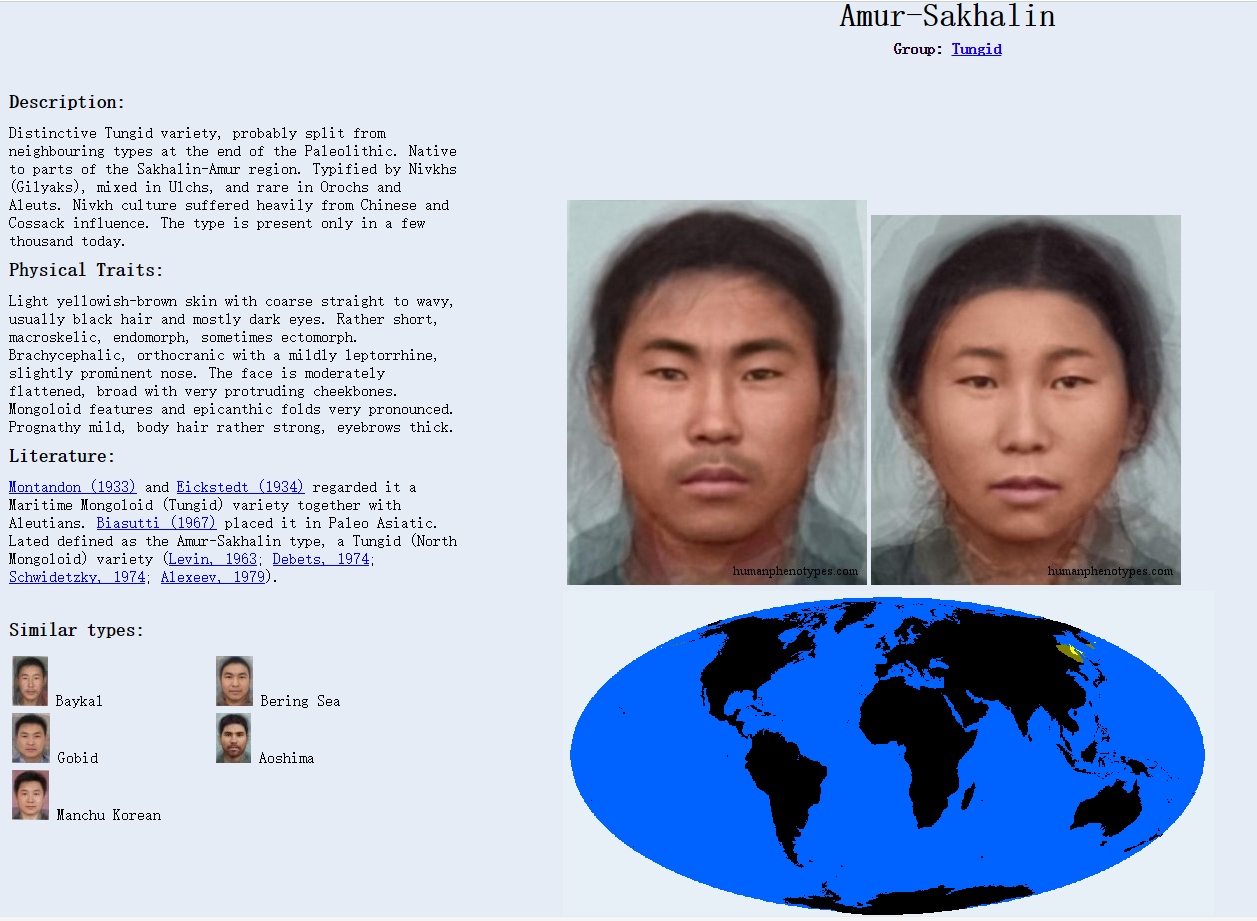 人种类型科普:黄种人北亚人种东西伯利亚类型和其他几种类型 - 知乎