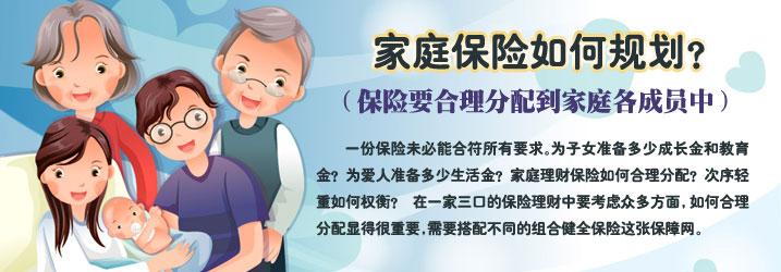 形成期的家庭应该如何买保险