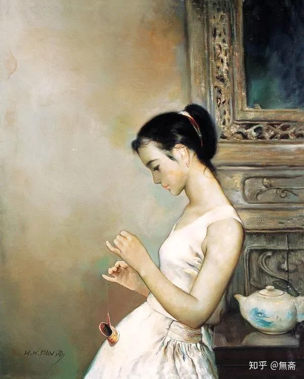 他用油画画江南女子，周迅曾是他笔下的模特- 知乎