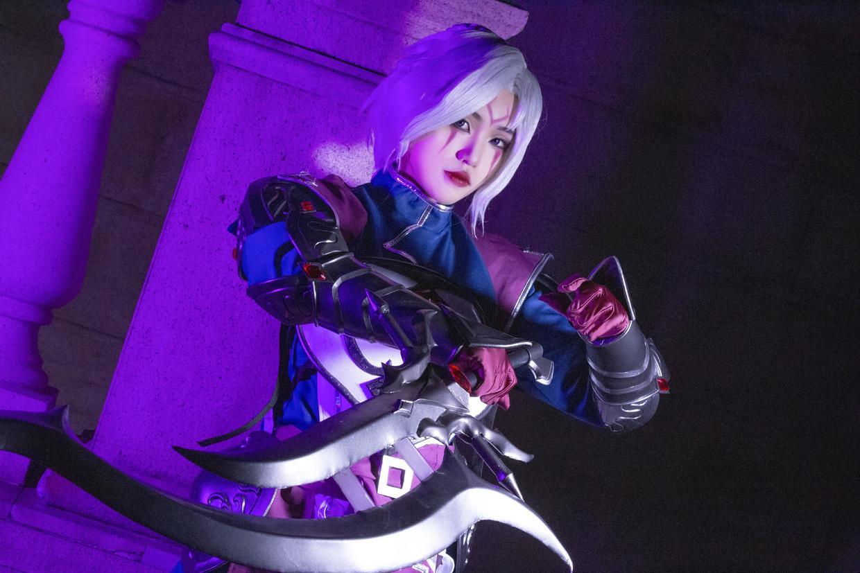 英雄聯盟女帝皎月cosplay