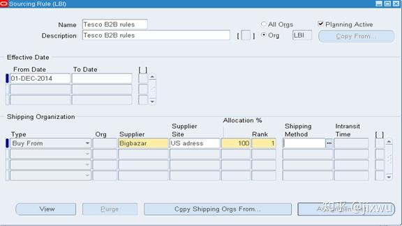 Oracle EBS R12 Order Management Back to Back Order - 知乎